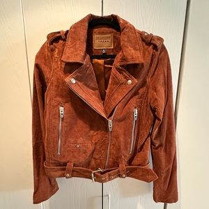 BlankNYC Suede Moto Jacket